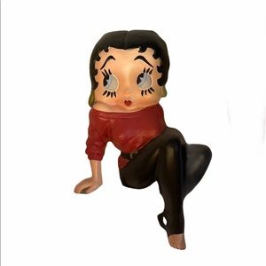 Large vintage C1960s Resin plastic Betty boop wall hanging